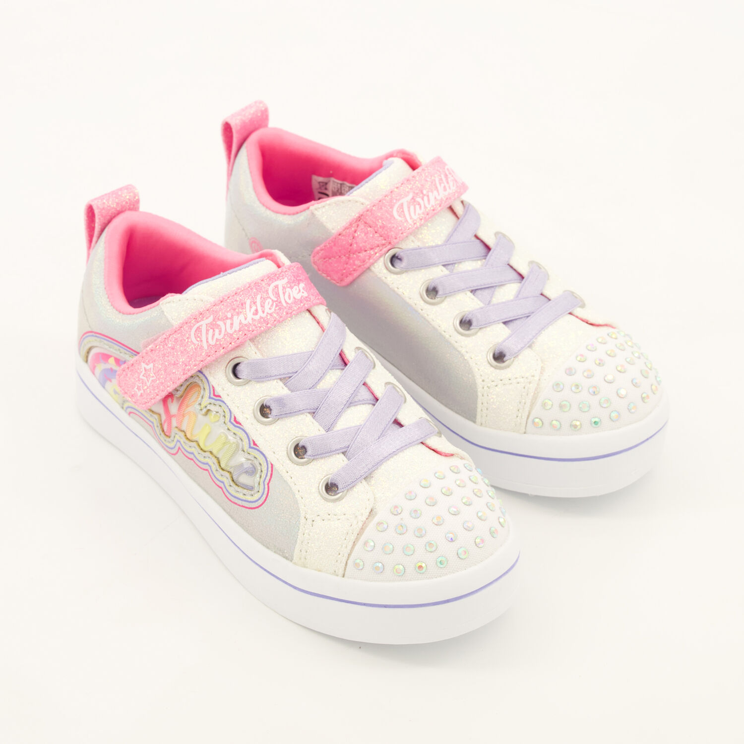 Silver Shining Bright Trainers TK Maxx UK