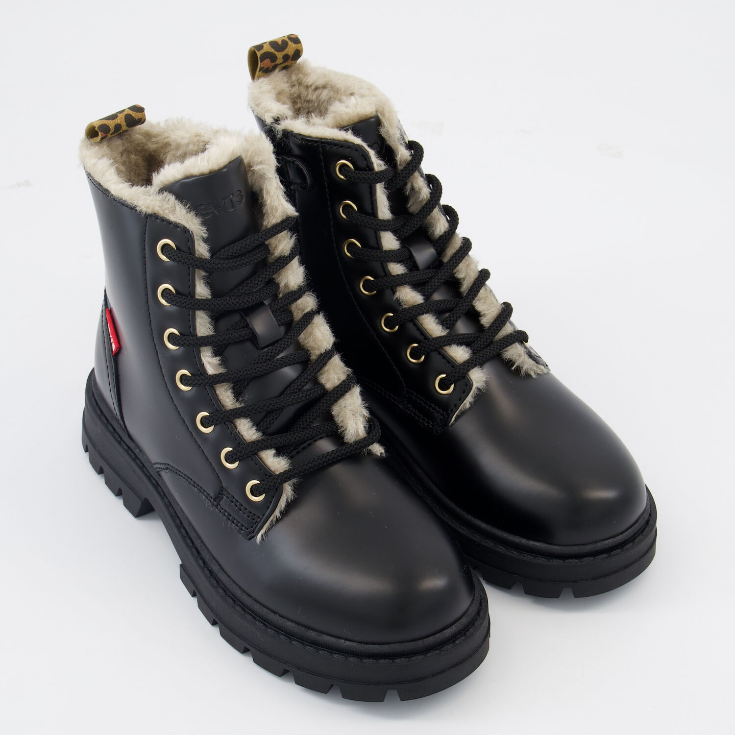 Black Fleece Lined Boots TK Maxx UK