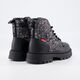 Schwarze Stiefel mit glänzenden Akzenten - Bild 2 - bitte auswählen, um das Bild zu vergrößern