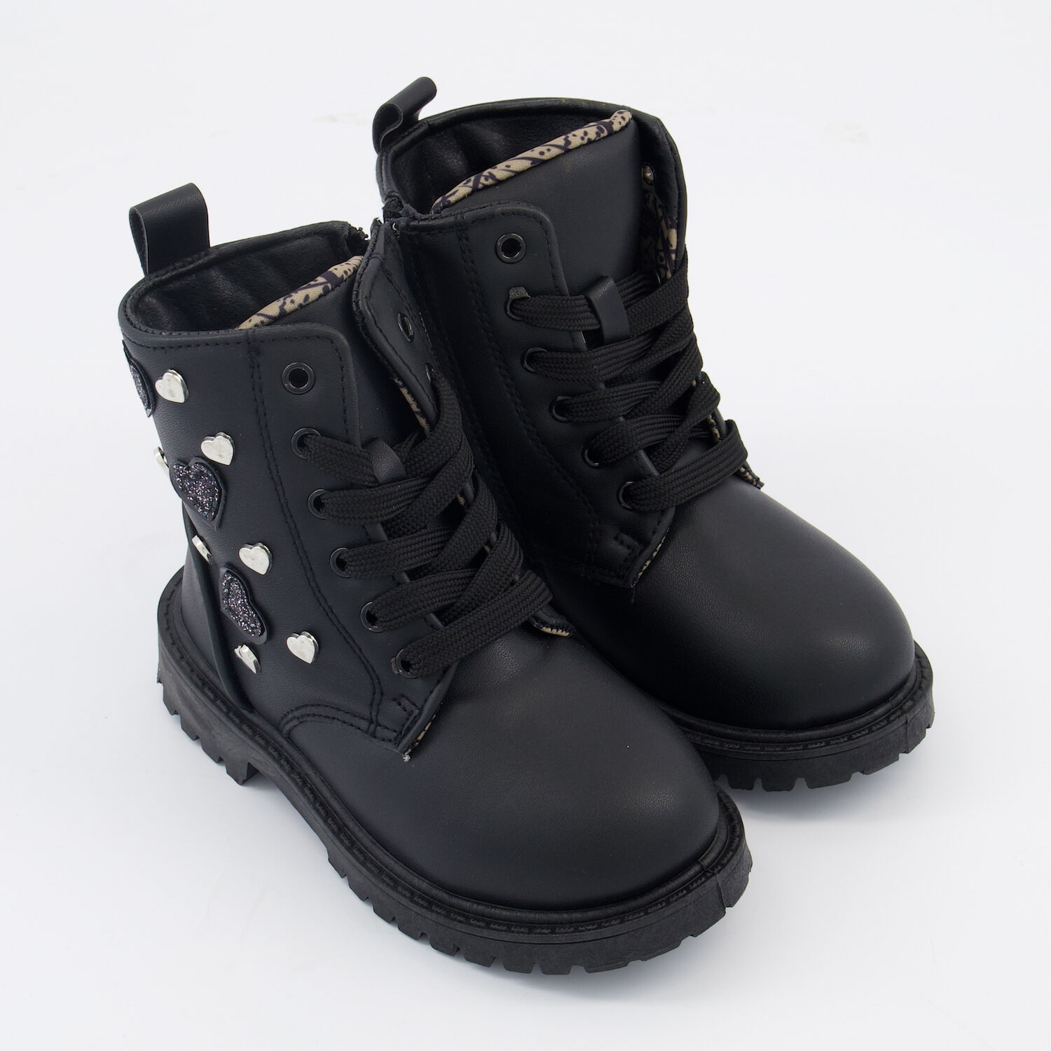 Black Heart Stud Boots TK Maxx UK