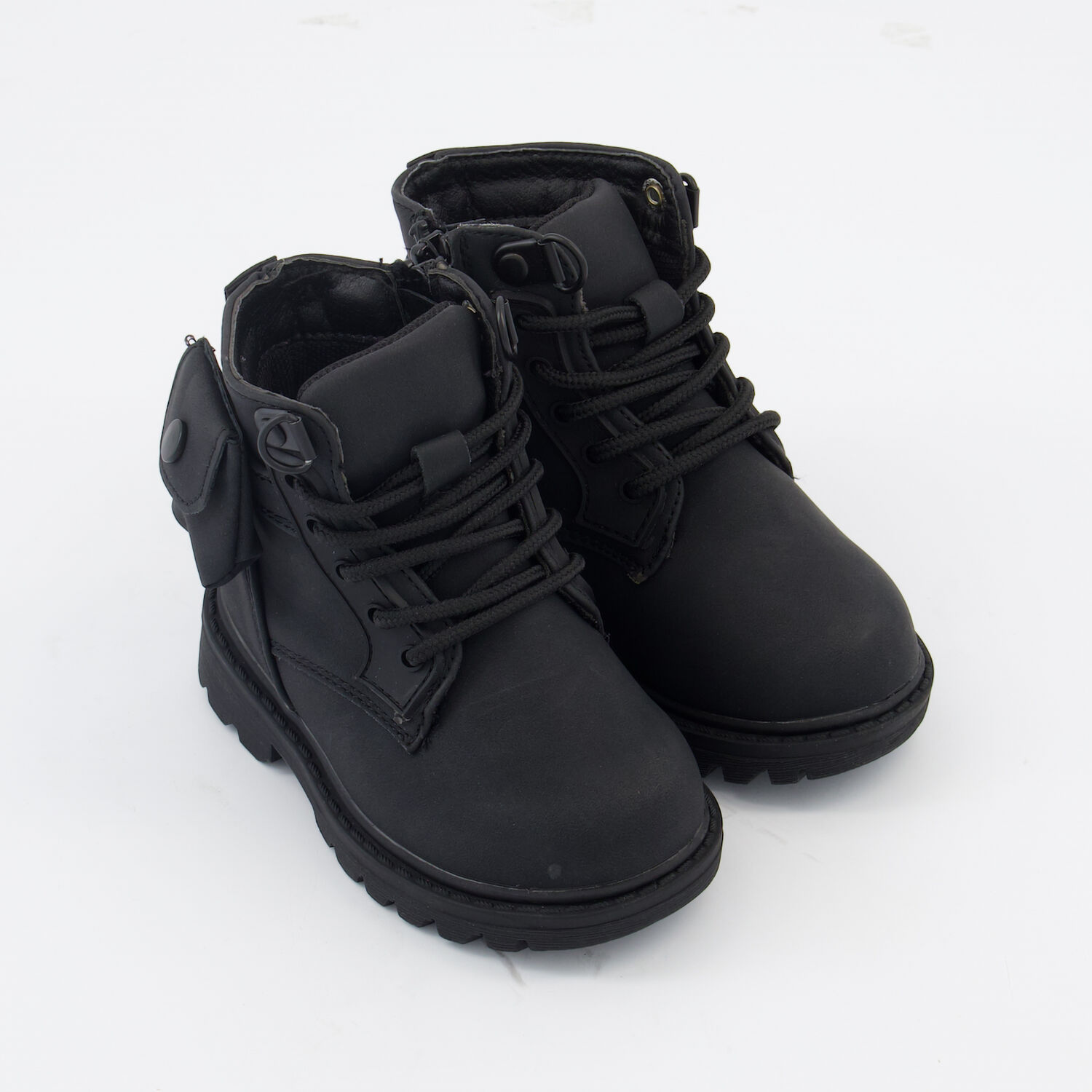 Black Pocket Detail Ankle Boots TK Maxx UK - Main Image