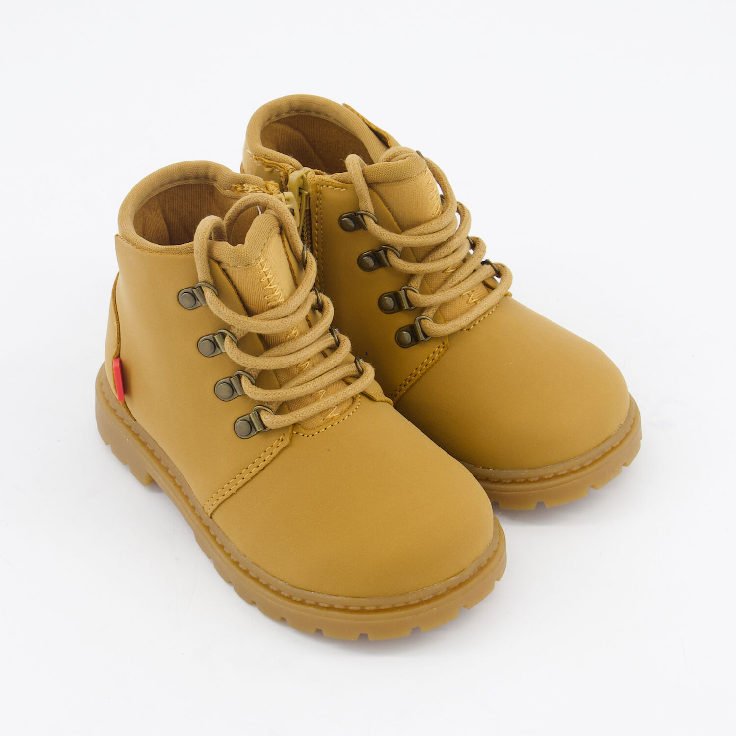 Brown Leader Lace Up Boots TK Maxx UK - Main Image