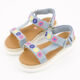 Blue Denim Multi JJColyn Sandals - Image 3 - please select to enlarge image