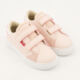 Pastel Pink Bryson Mini Trainers - Image 1 - please select to enlarge image