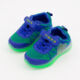 Blue & Green Mesh Light Up Trainers - Image 3 - please select to enlarge image