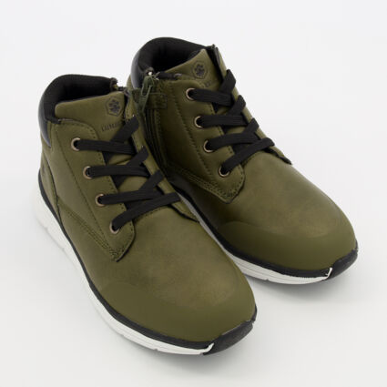 Military Green Alvis Boots - Image 1 - please select to enlarge image