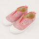 Pink Reptile Effect Canvas Trainers - Image 3 - please select to enlarge image