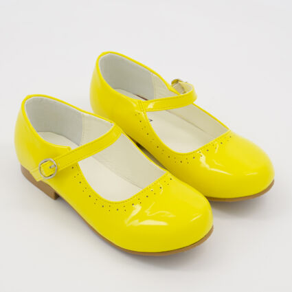 Yellow Mary Jane Shoes - Image 1 - please select to enlarge image
