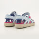Blue & Pink Logo Sandals  - Image 2 - please select to enlarge image