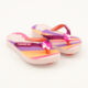 Candy Pink Glitter Flip Flops - Image 2 - please select to enlarge image