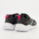 Black & Fuchsia Cable Trainers - Image 2 - please select to enlarge image