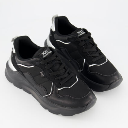 Black Chunky Trainers - Image 1 - please select to enlarge image