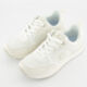 White Embellished Panel Glittery Trainers - Image 3 - please select to enlarge image