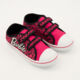 Pink Leopard Canvas Trainers - Image 1 - please select to enlarge image