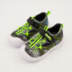 Lime & Grey Dinosaur Trainers - Image 3 - please select to enlarge image