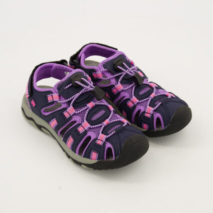 Purple Basic Sandals - Image 1 - please select to enlarge image