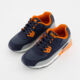 Navy & Orange Classic Trainers  - Image 3 - please select to enlarge image