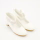 White Bow Shoes - Image 1 - please select to enlarge image