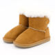 Brown Faux Shearling Cozy Boots - Image 3 - please select to enlarge image