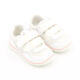 White Iridescent Strap Trainers - Image 1 - please select to enlarge image