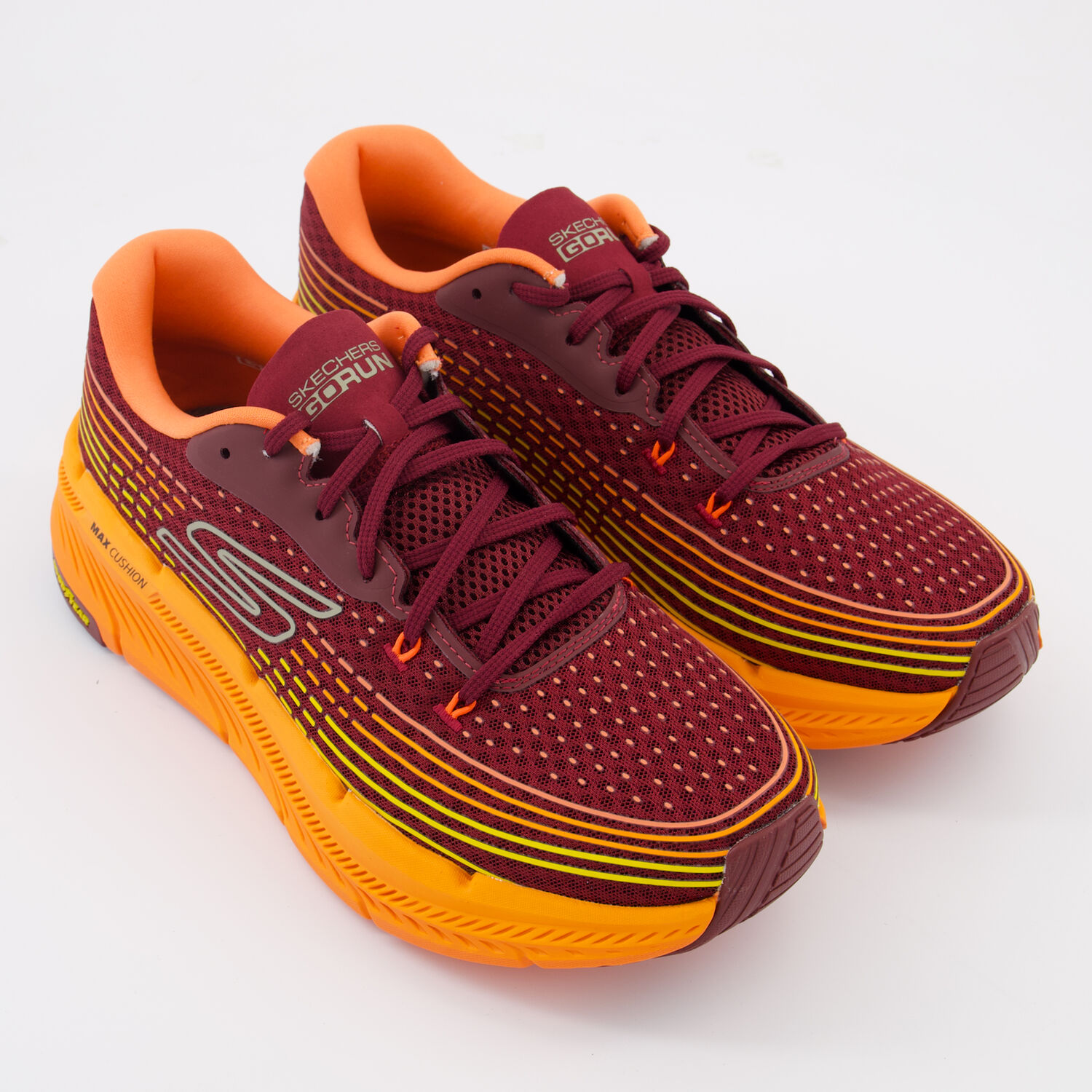 Burgundy Max Cushioning Premier Vivid Trainers TK Maxx UK