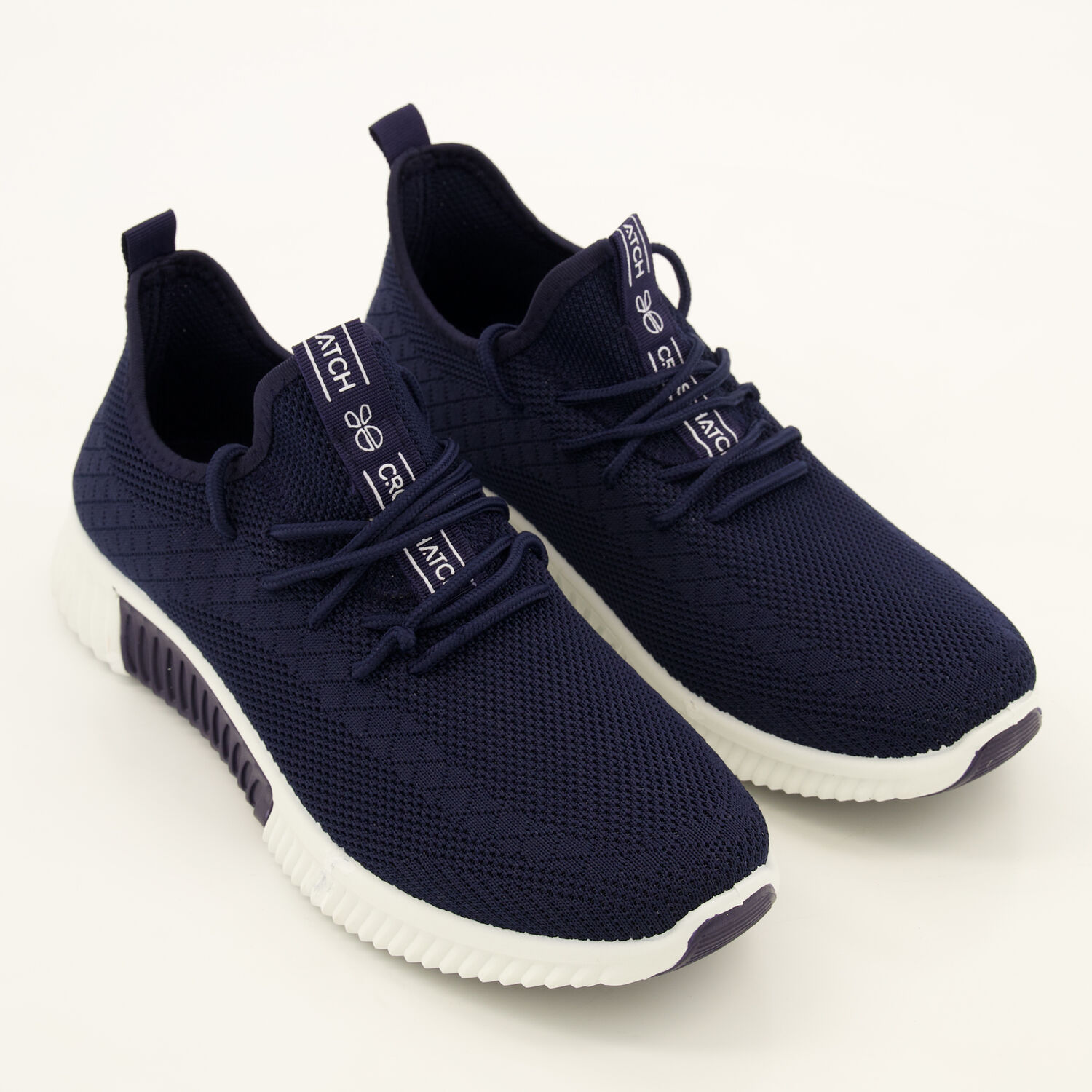 Rideout Trainers Crosshatch Trainers Crosshatch Mens White