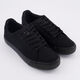 Black Mono Huseby Quilted Trainers - Image 1 - please select to enlarge image