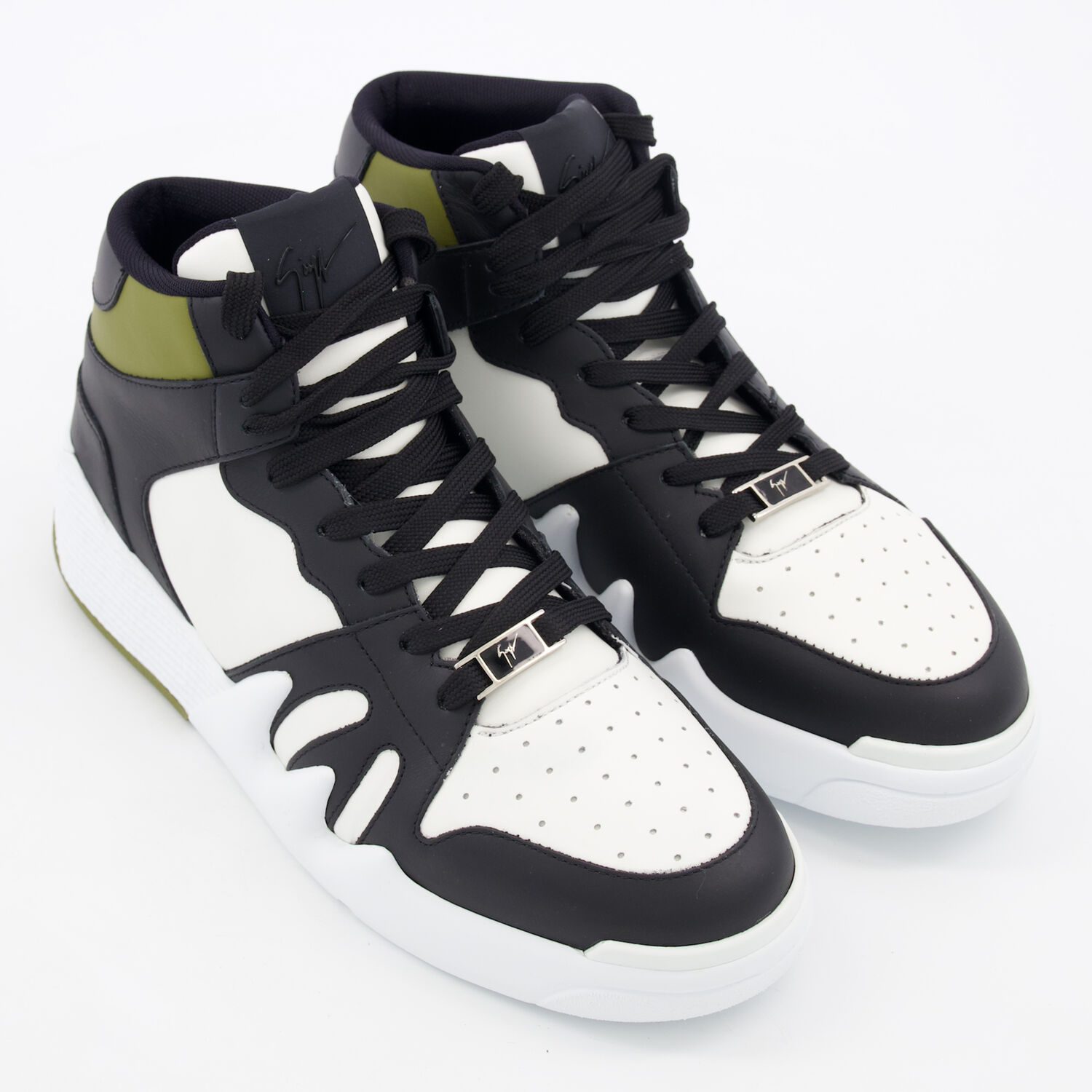 Multicolour Talon Leather High Top Sneakers TK Maxx UK
