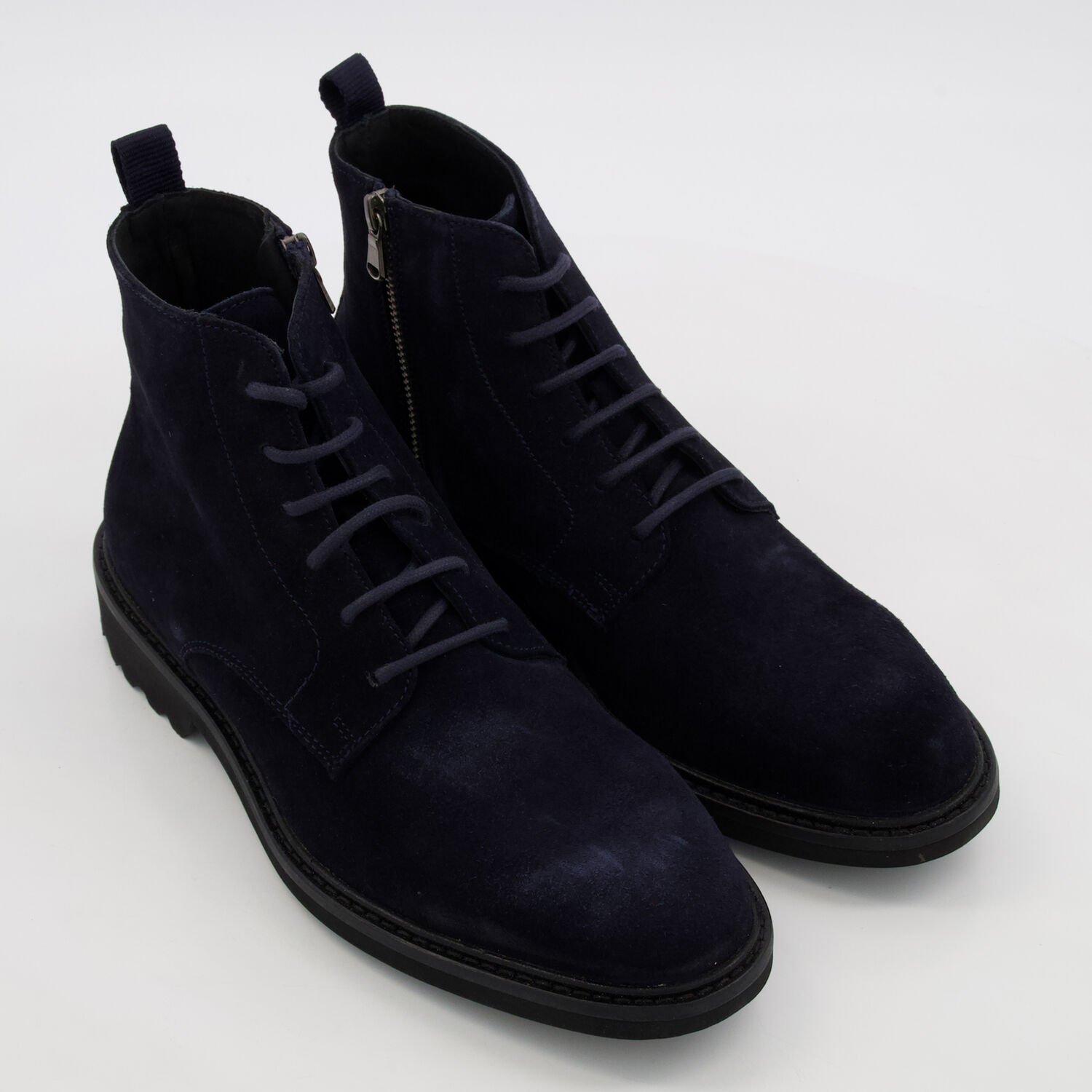 Navy Suede Boots TK Maxx UK - Main Image