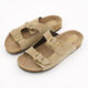 Camel Beige Suede Bowers Sandals - Image 3 - please select to enlarge image