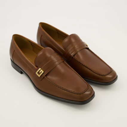 Brown Hendle Loafers - Image 1 - please select to enlarge image