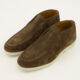 Brown Suede Loafers - Image 3 - please select to enlarge image