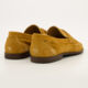 Tan Suede Tassel Loafers - Image 2 - please select to enlarge image