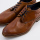 Braune Business-Schuhe aus Leder - Bild 3 - bitte auswählen, um das Bild zu vergrößern