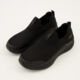 Black DLux Walker Quick Upgrade Trainers - Image 3 - please select to enlarge image