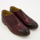 Burgundy Leather Brogues - Image 1 - please select to enlarge image