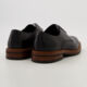 Black Barlow Leather Derby Shoes - Image 2 - please select to enlarge image