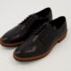 Black Barlow Leather Derby Shoes - Image 3 - please select to enlarge image