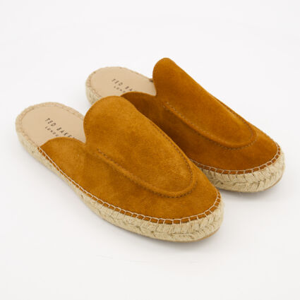 Brown Suede Mule Espadrilles - TK Maxx UK