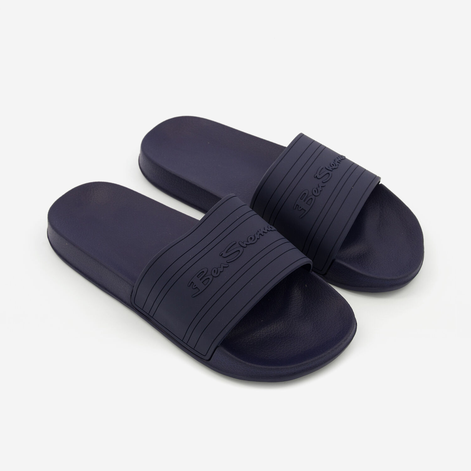 Solid Navy Southend Sliders - TK Maxx UK