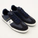 Navy & White Gaz Trainers - Image 1 - please select to enlarge image