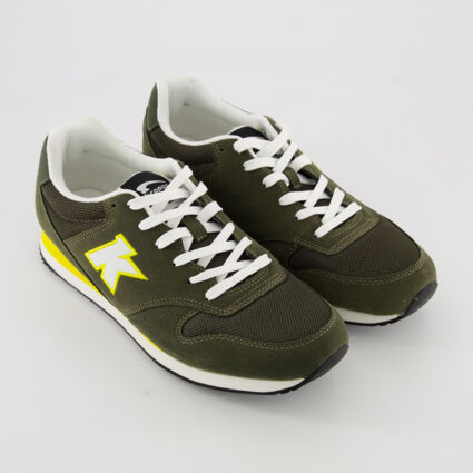Green & Yellow Lambert Trainers - Image 1 - please select to enlarge image