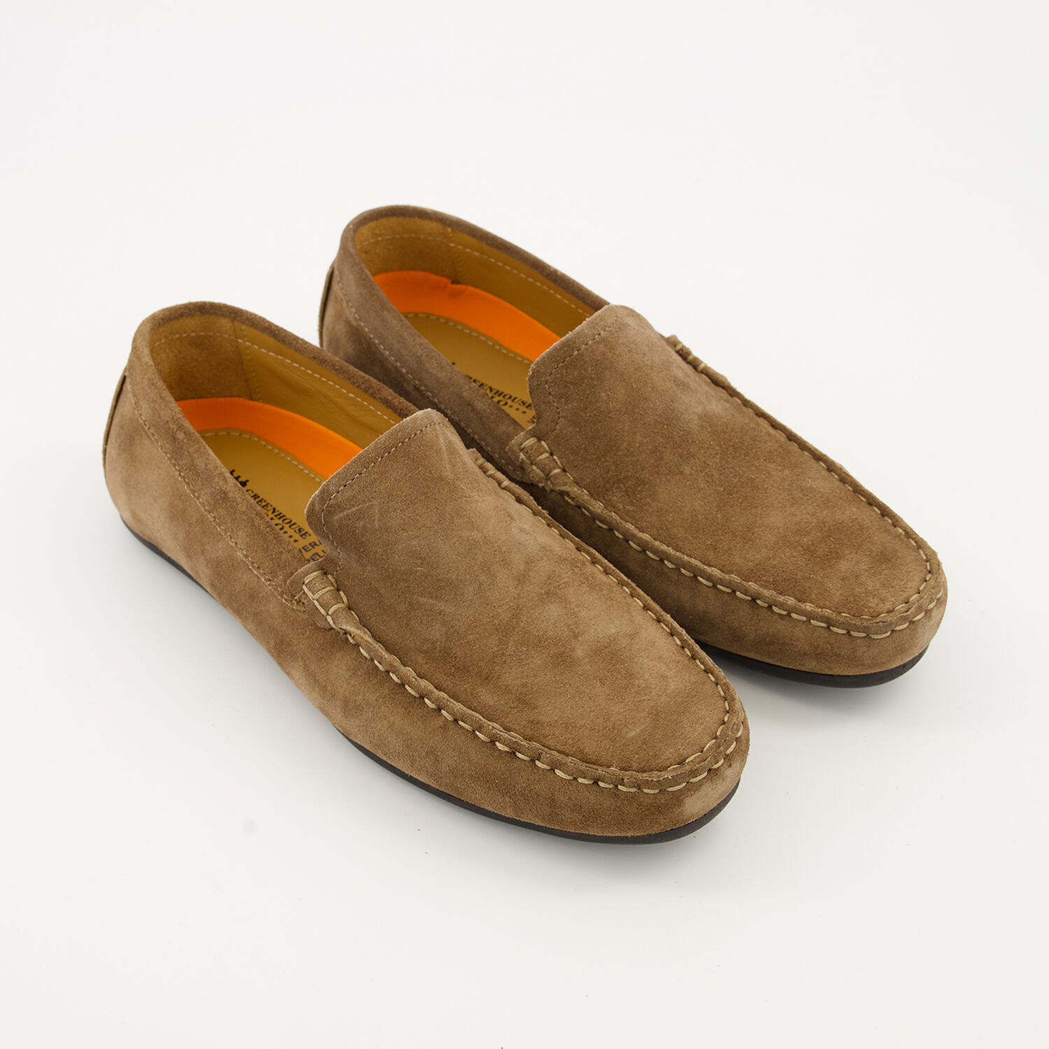 Brown Leather Driver Loafers - TK Maxx UK