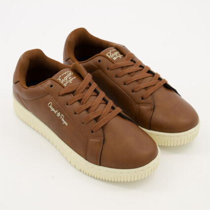 Brown Selwyn Trainers  - Image 1 - please select to enlarge image