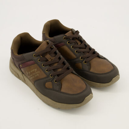 Brown Basic Trainers - Image 1 - please select to enlarge image