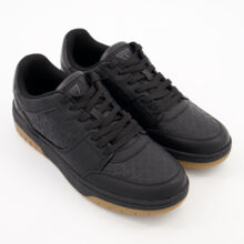 Black Debossed Trainers