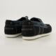 Navy Leather Wake Loafers - Image 2 - please select to enlarge image