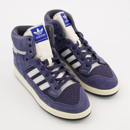 Shadow Navy Suede Centennial 85 Hi Trainers - Image 1 - please select to enlarge image