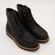 Black Nubuck Leather Newmarket Boots - Image 1 - please select to enlarge image