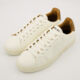 Cream & Brown Logo Trainers - Image 3 - please select to enlarge image